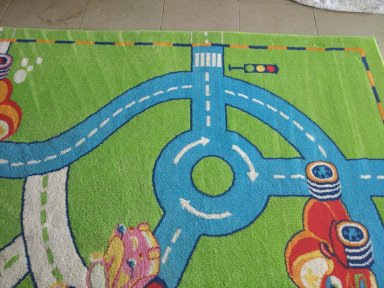 Dywan po czyszczeniu